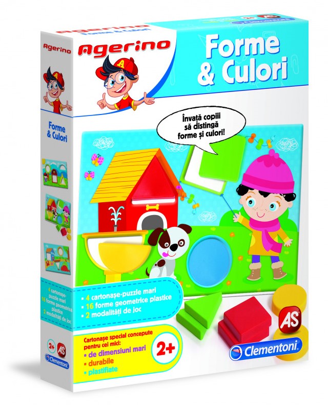 Joc educativ - Agerino - Forme si culori | Clementoni - 2 | YEO