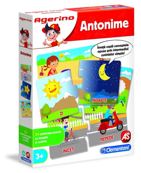 Puzzle educativ - Agerino - Antonime | Clementoni