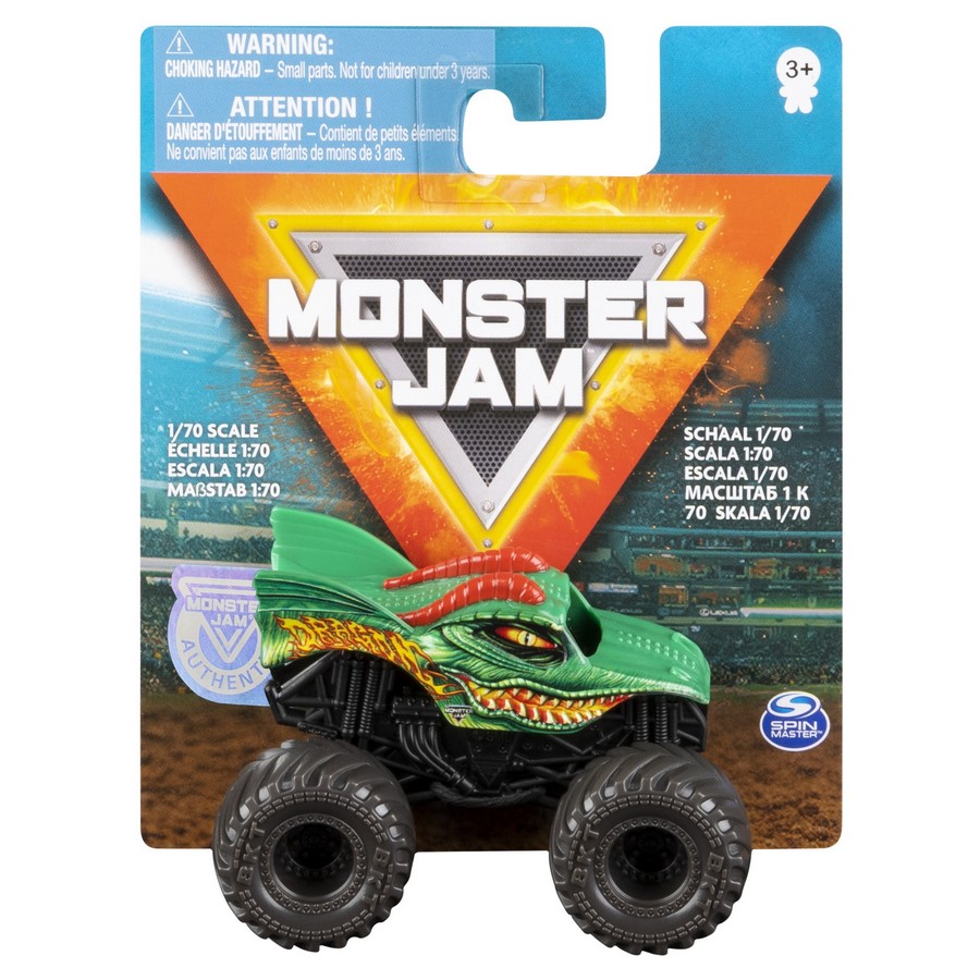 Masinuta - Monster Jam Green Dragon Truck | Spin Master