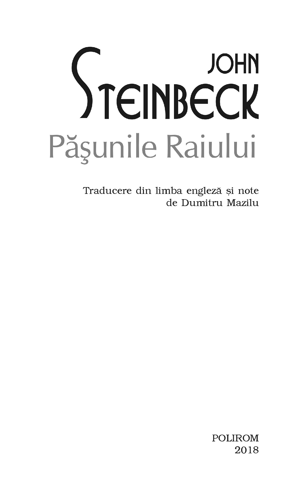 Pasunile Raiului | John Steinbeck - 3 | YEO