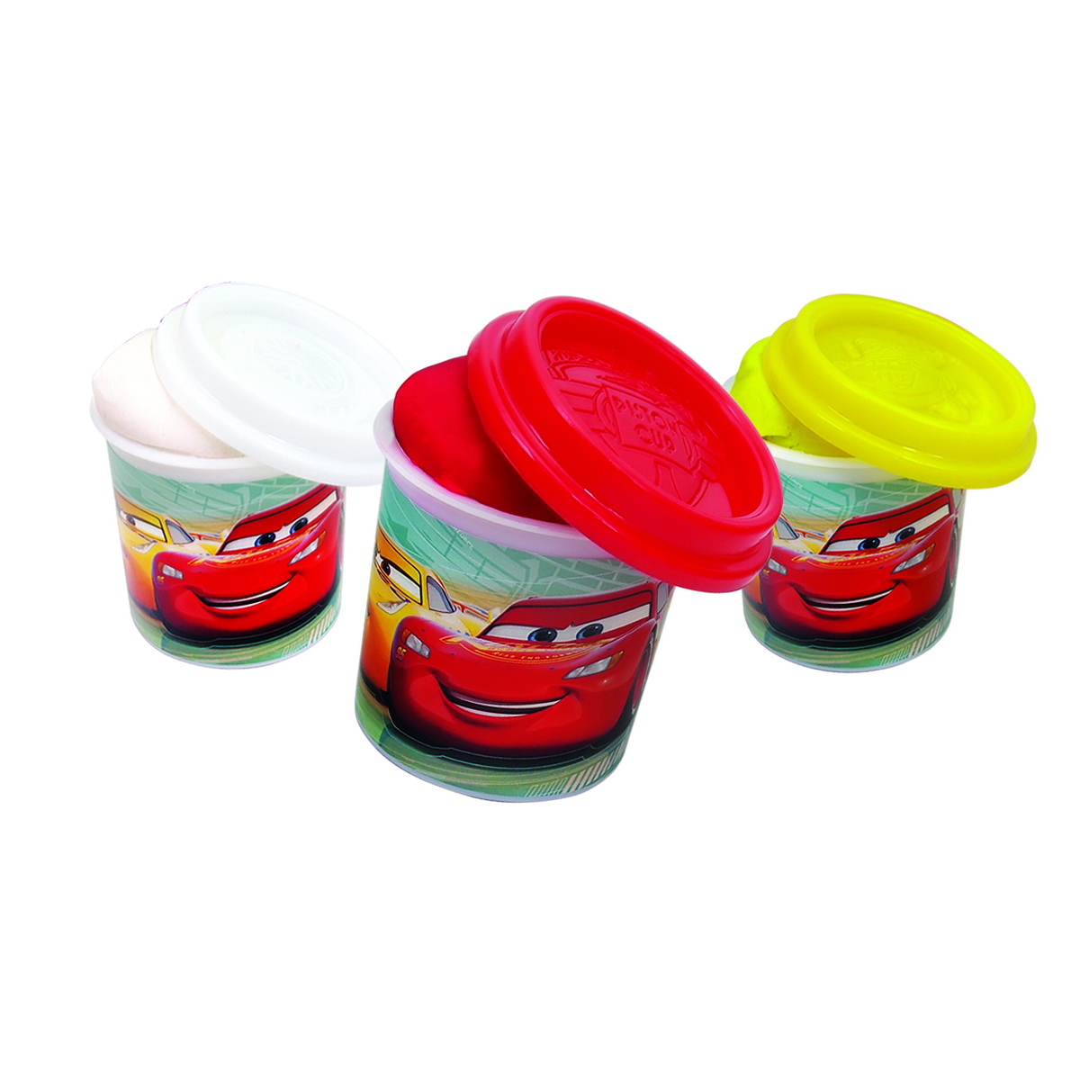 Set de joaca AS Art - Plastilina Cars, 6 borcanase | ArtGreco Plastilina - 6 | YEO