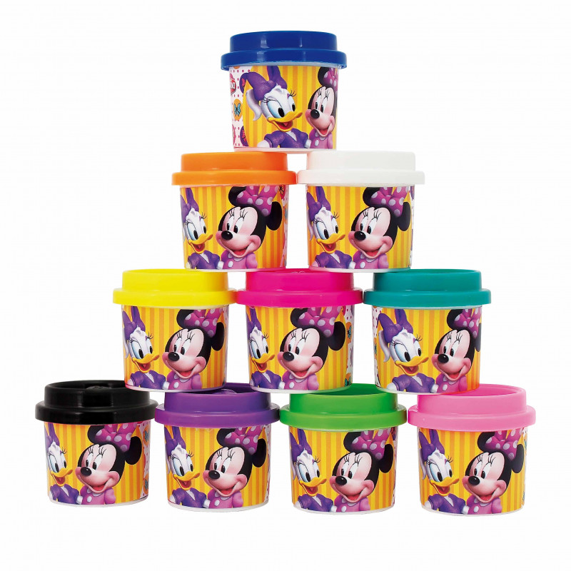 Set 10 Borcanase Cu Plastilina Minnie | ArtGreco Plastilina