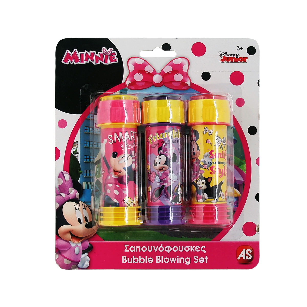 Set Minnie 3 Tuburi Baloane De Sapun | As