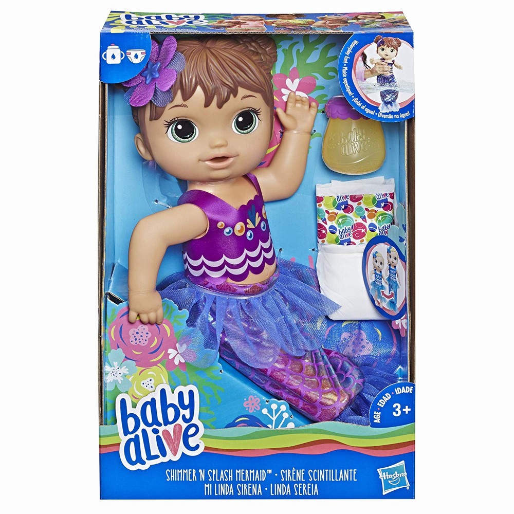 Bebelusul - Baby Alive Papusica Shimmer Sirena | Baby Alive