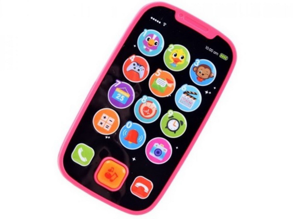 Jucarie interactiva - Primul meu smartphone (roz) | Hola image3