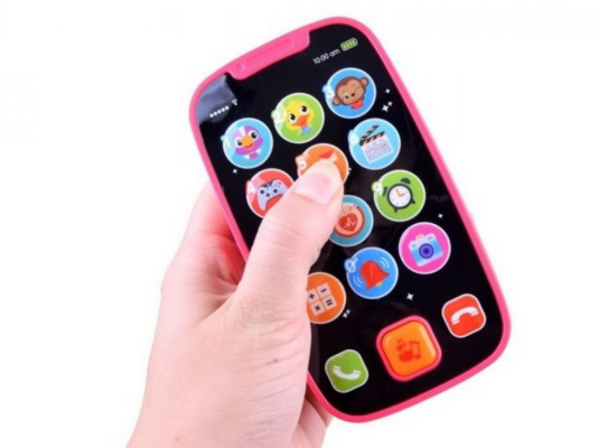 Jucarie interactiva - Primul meu smartphone (roz) | Hola image5