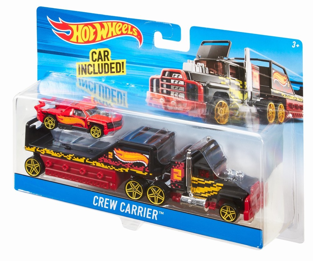Set camion si masina - Hot Wheels - Sport Crew Carrier | Hot Wheels - 1