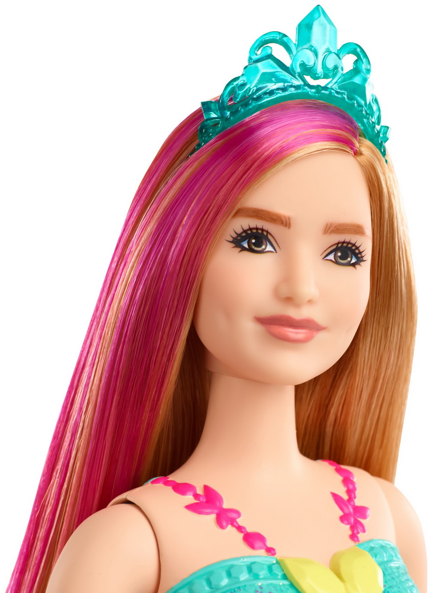 Papusa - Barbie Dreamtopia - Printesa cu coronita albastra | Mattel - 2 | YEO