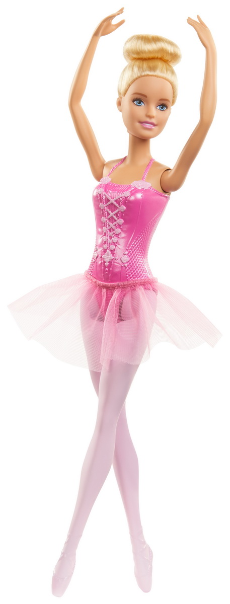 Papusa - Barbie balerina costum roz - Blonda | Mattel