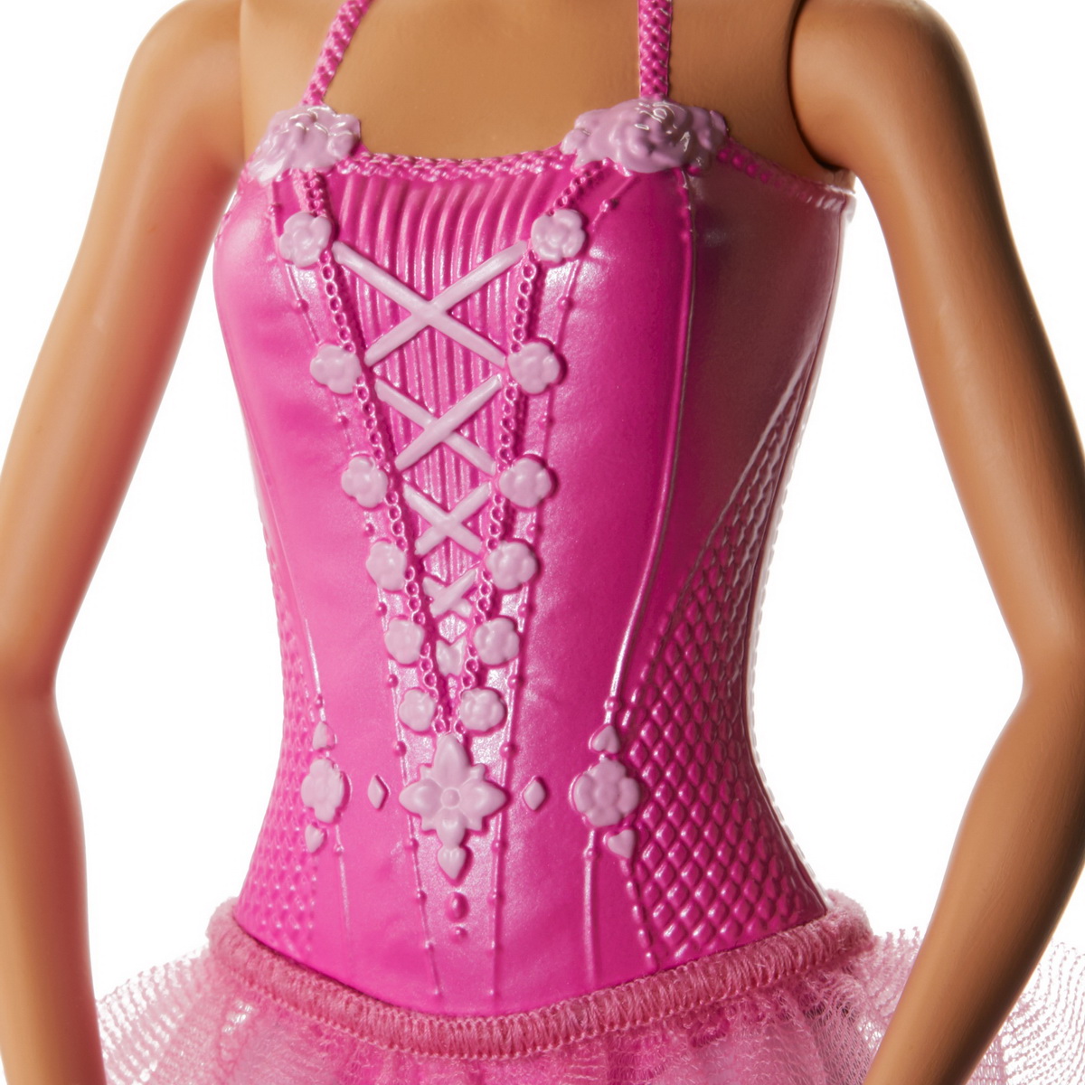 Papusa - Barbie balerina costum roz - Blonda | Mattel - 3 | YEO