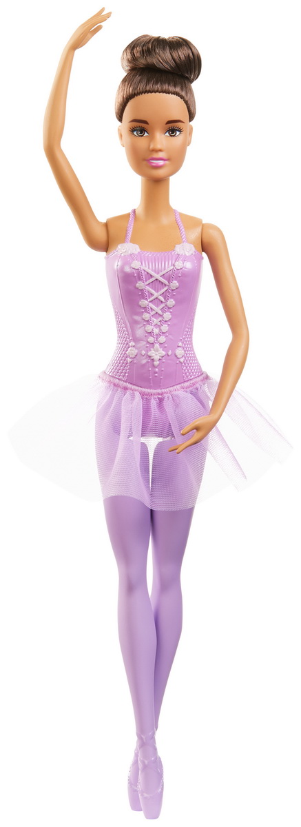 Papusa - Barbie balerina costum mov - Satena | Mattel - 1 | YEO