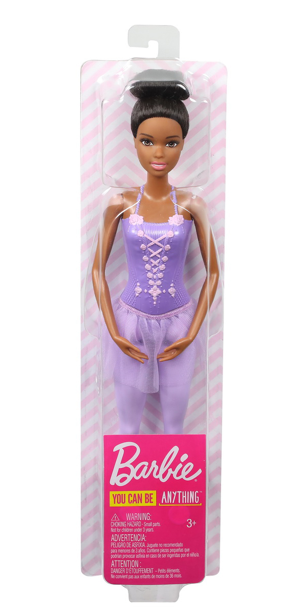Papusa - Barbie balerina costum mov, creola | Mattel
