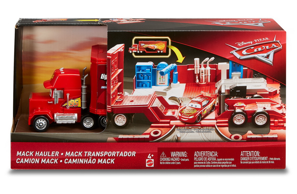 Masinuta Disney Cars - Transportator Mack | Mattel