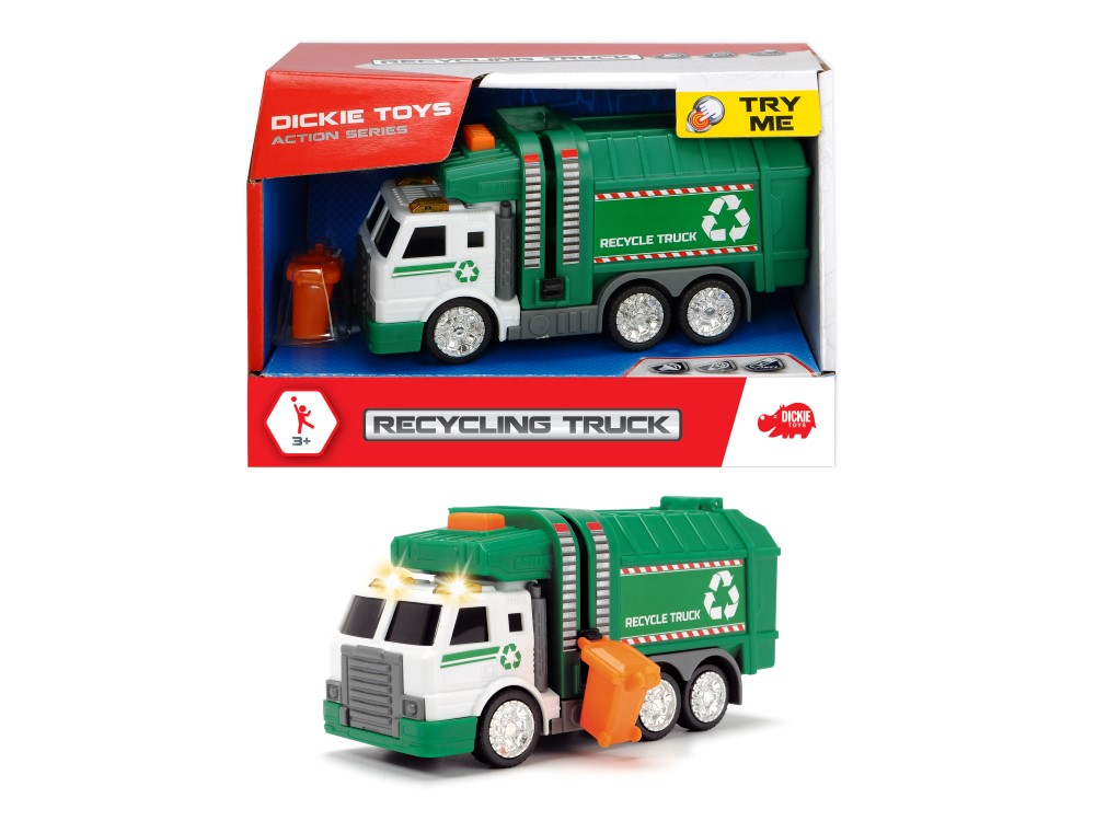 Jucarie - Masina pentru reciclare / Recycling Truck | Dickie Toys