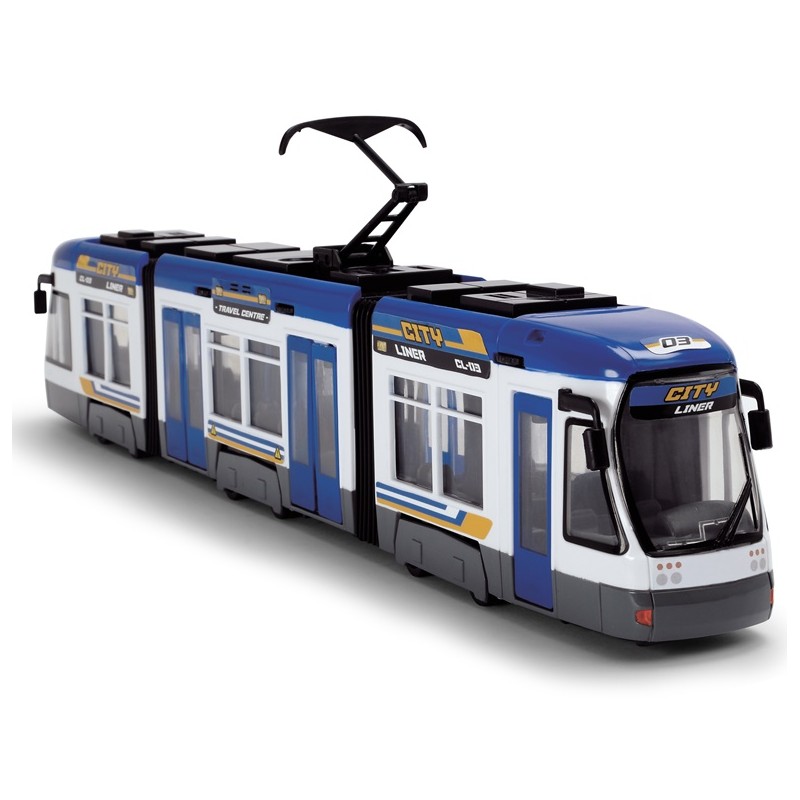 Jucarie - Tramvai City Liner (albastru) | Dickie Toys image2