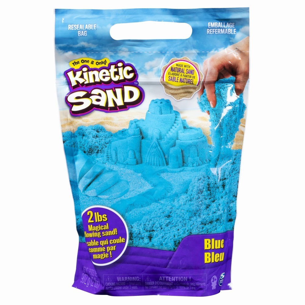 Rezerva Kinetic Sand - Albastru, 900 g | Spin Master