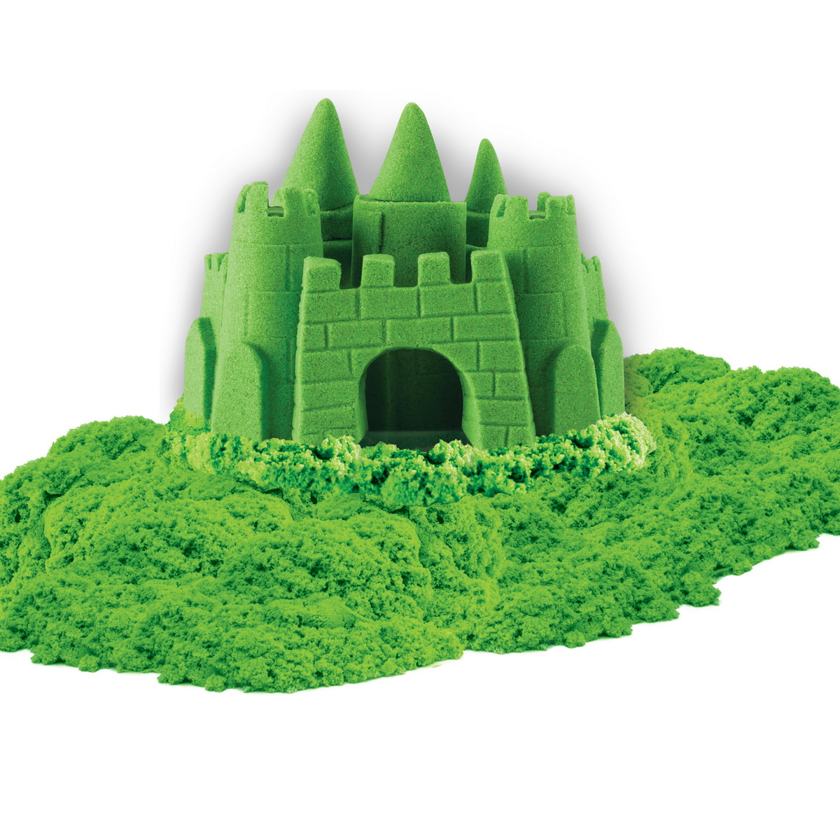 Kinetic Sand Deluxe - Neon, verde , 680 g | Spin Master