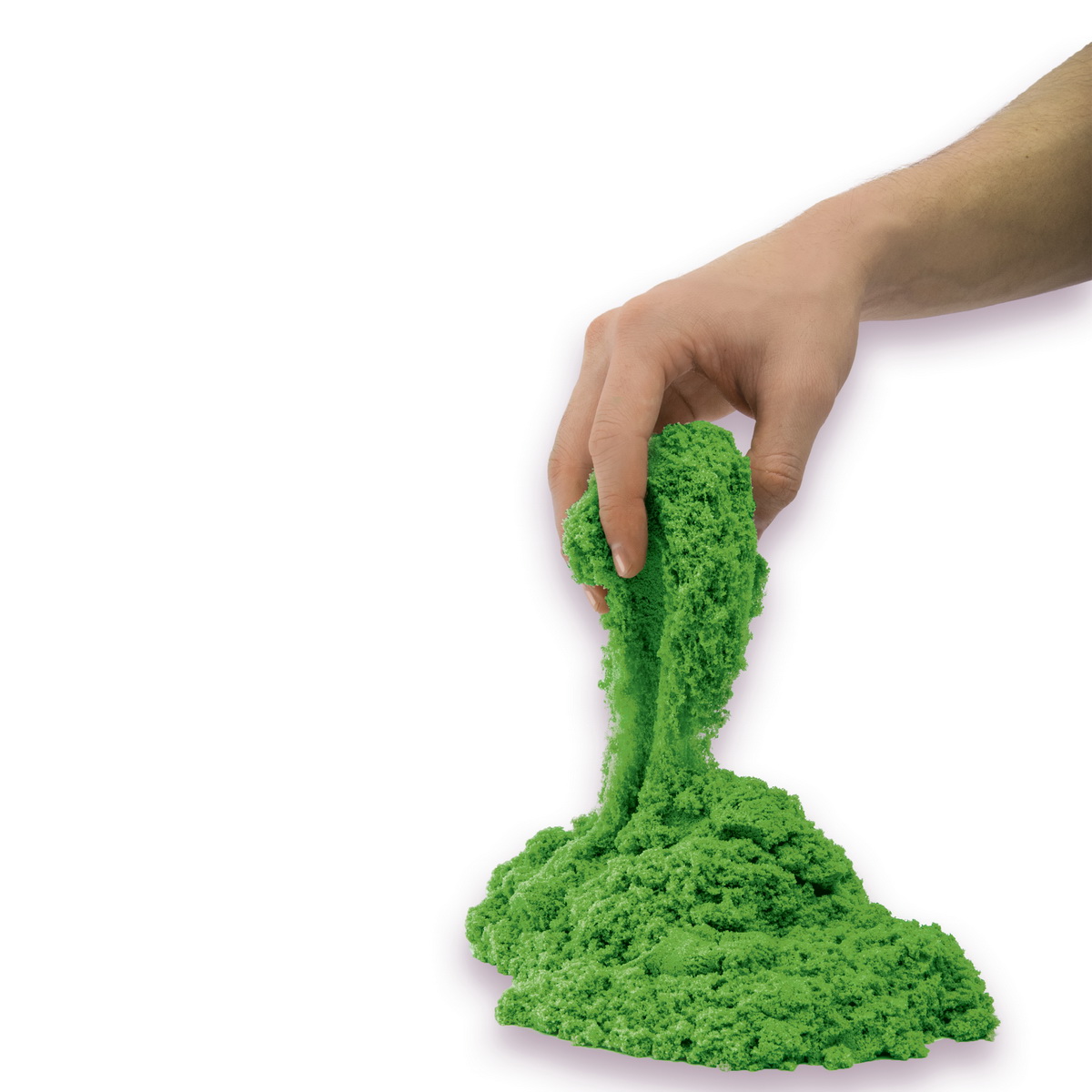 Kinetic Sand Deluxe - Neon, verde , 680 g | Spin Master - 6 | YEO