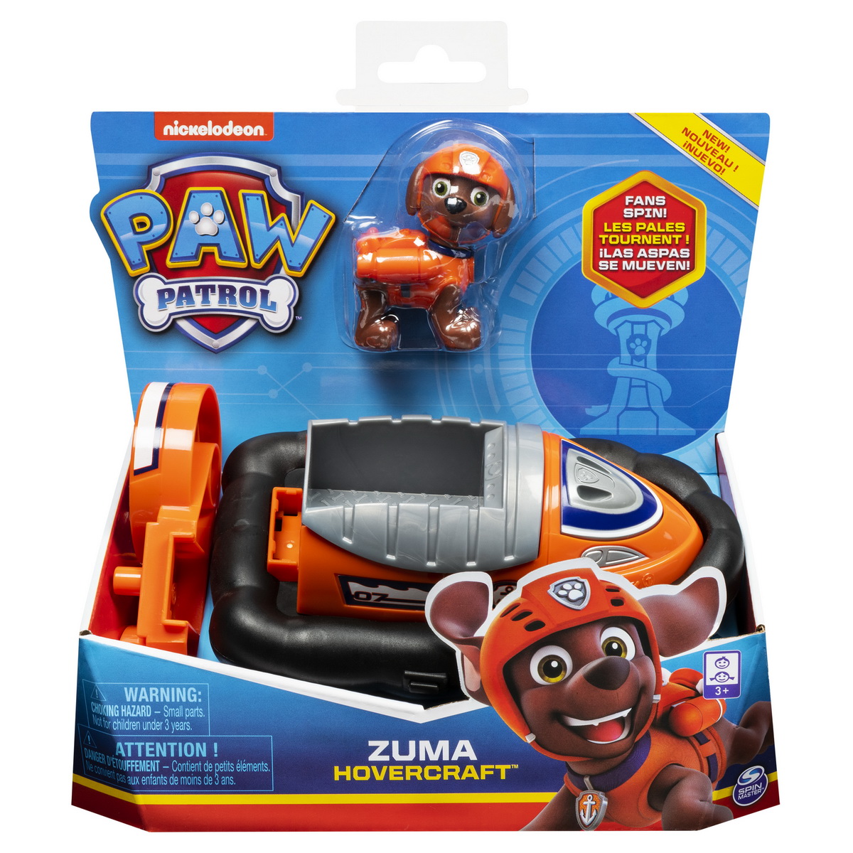 Set figurina cu vehicul - Zuma, Hovercraft | Spin Master