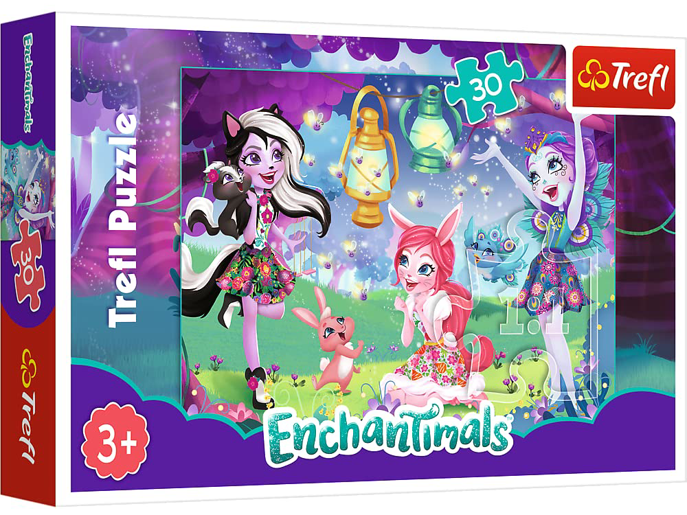 Puzzle 30 piese - Magia Enchantimals | Trefl - 2 | YEO