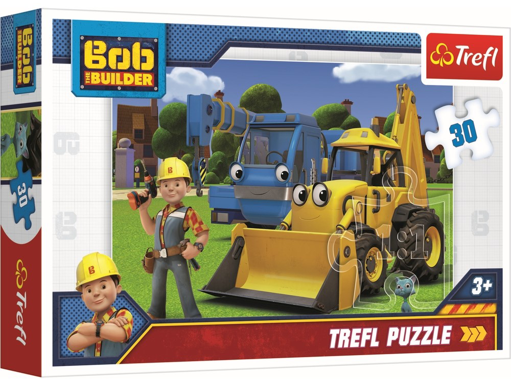 Puzzle 30 piese - Bob constructorul | Trefl - 2 | YEO