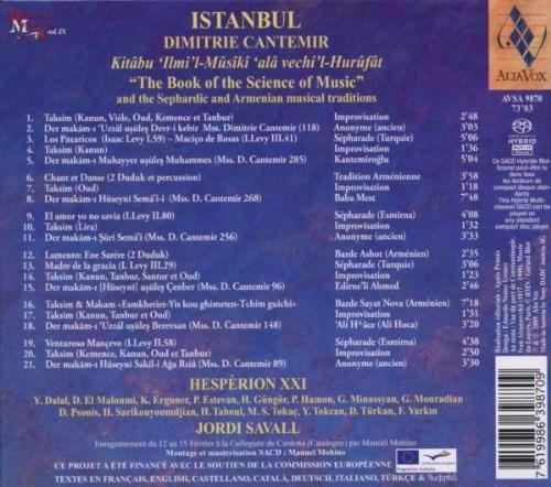 Istanbul - Dimitrie Cantemir | Various Composers, Jordi Savall, Hesperion Xx