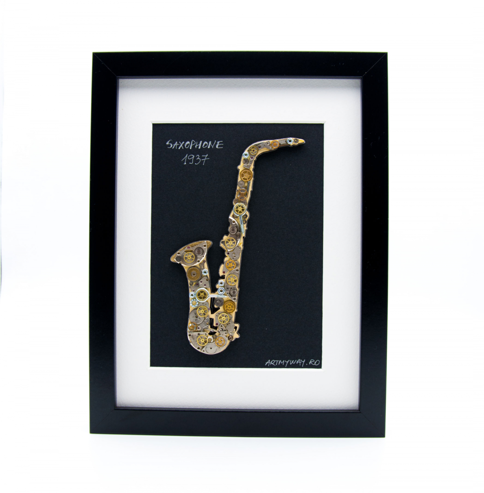Tablou Saxofon - Colectia Steamwall | Artmyway