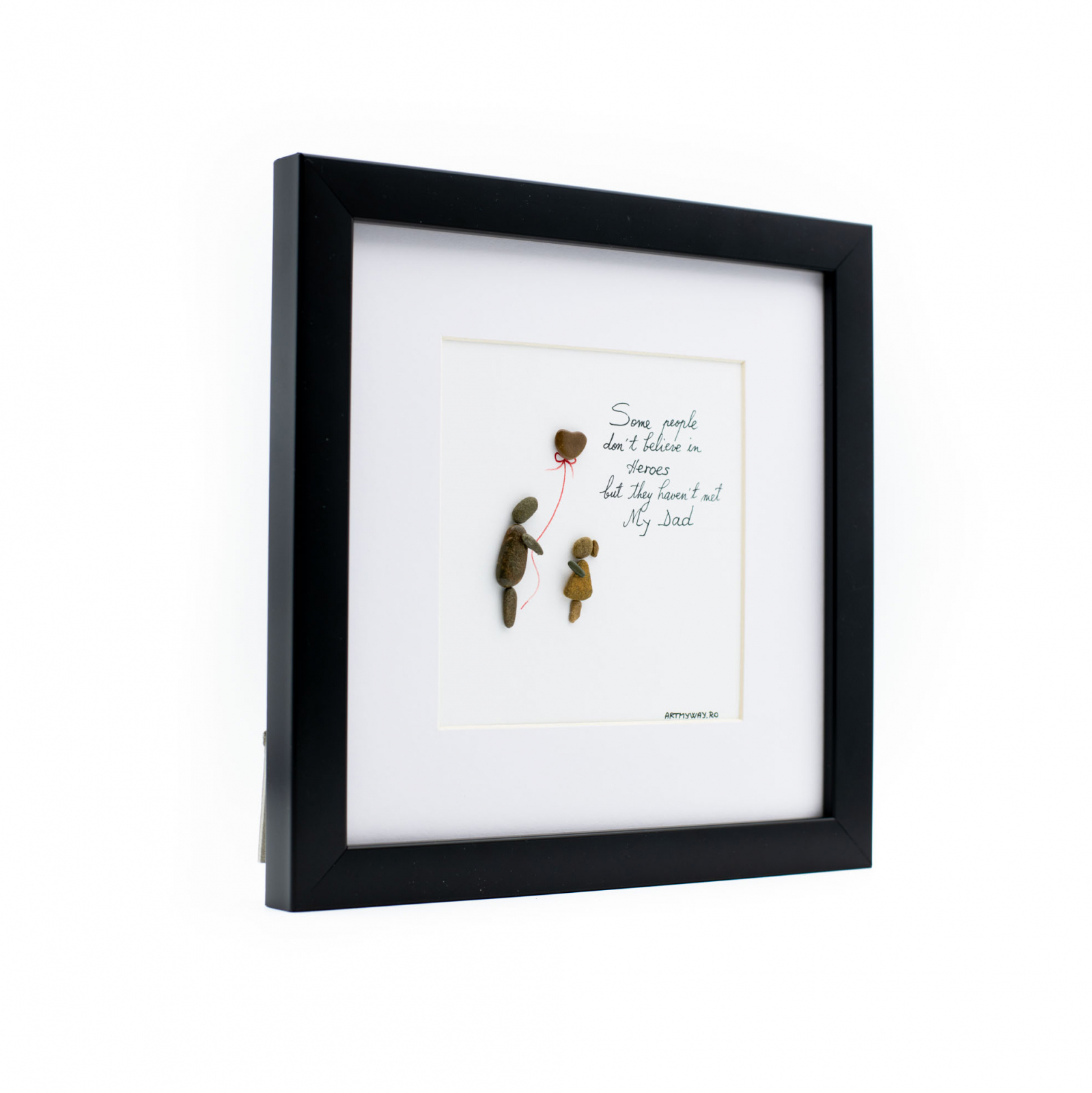 Tablou My Dad, My Hero - Colectia Pebble Art | ArtMyWay - 1 | YEO