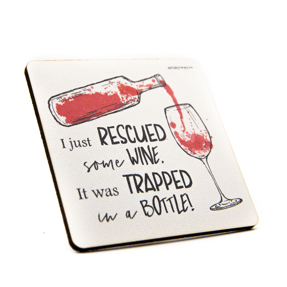 Suport pahar - Rescued Wine | ArtMyWay - 1 | YEO