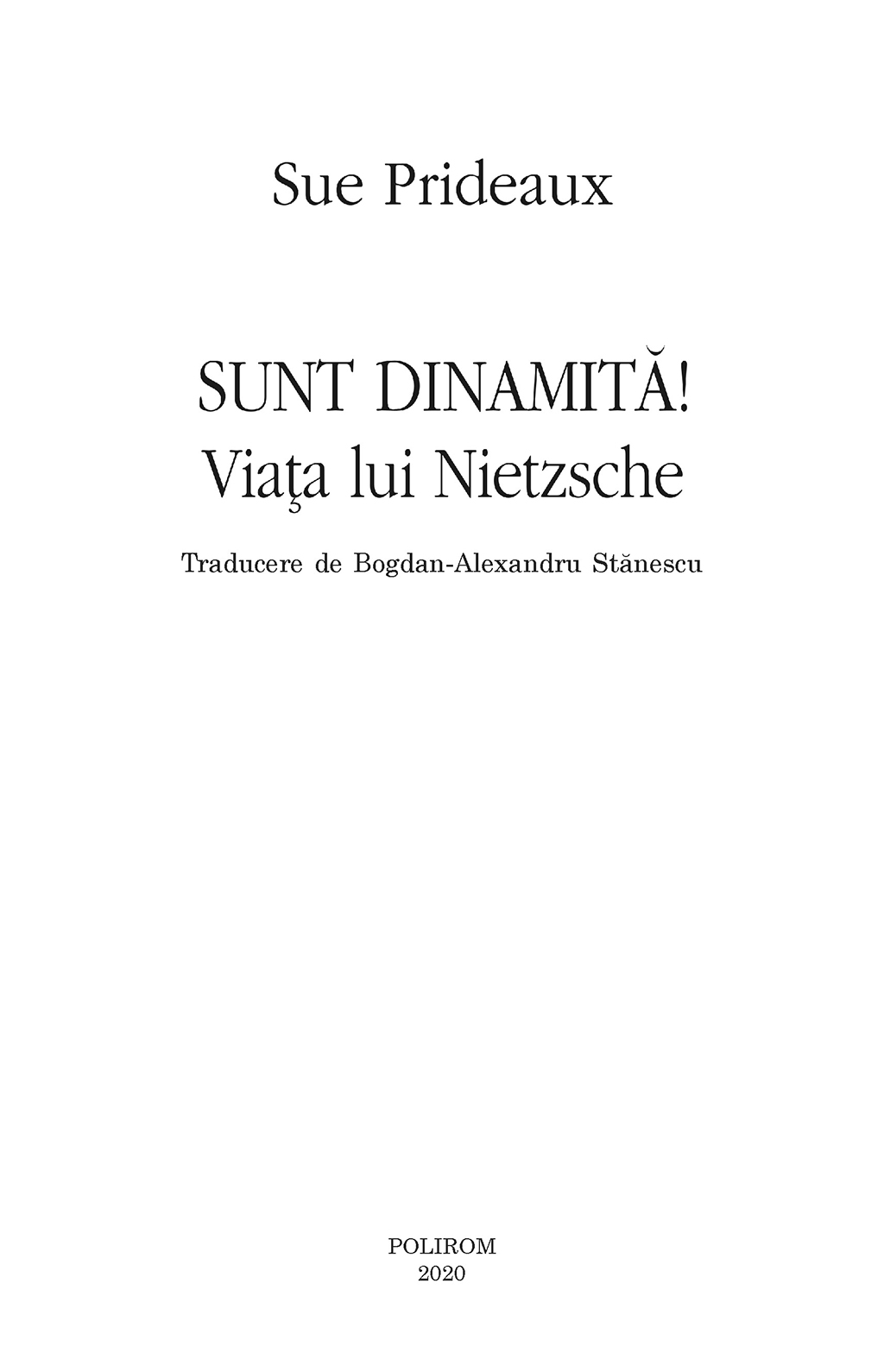 Sunt dinamita!  | Sue Prideaux - 2 | YEO