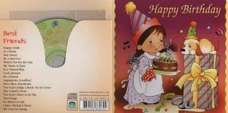 Felicitare cu CD - Happy Birthday | Aurora Print