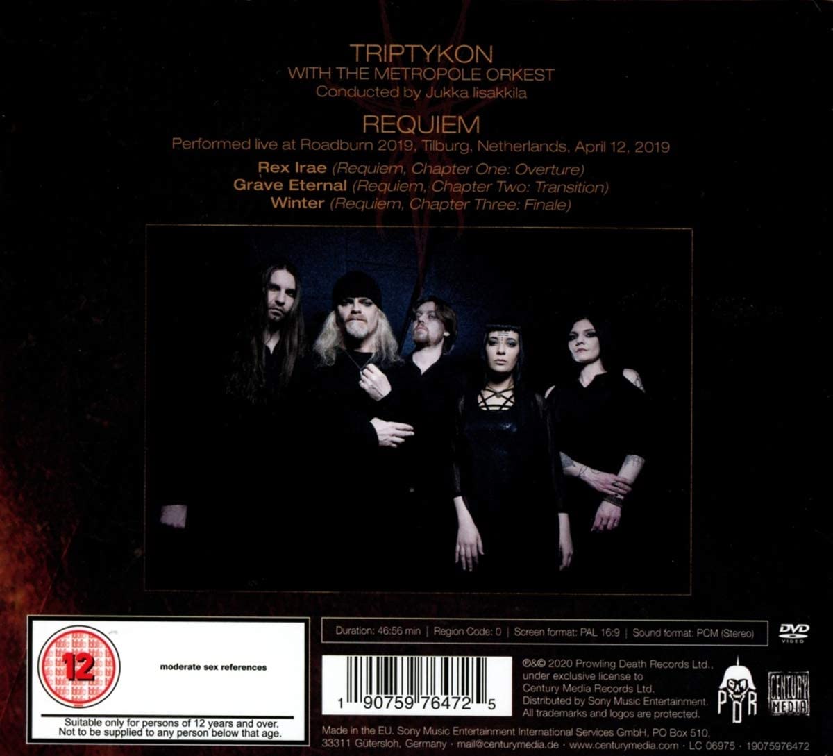 Requiem (Live At Roadburn 2019) - CD+DVD | Triptykon, Metropole Orkest