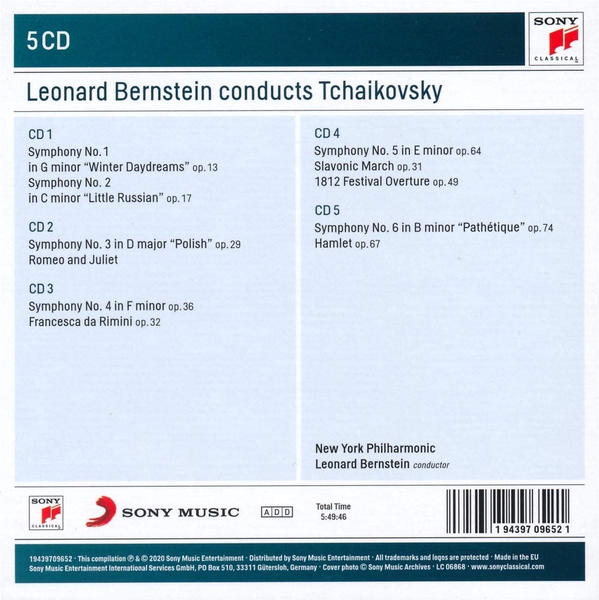 Leonard Bernstein Conducts Tchaikovsky | Leonard Bernstein