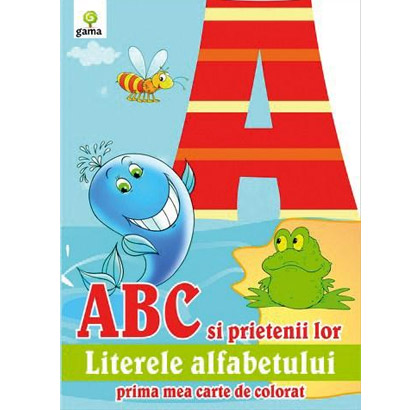 Abc si prietenii lor literele alfabetului |