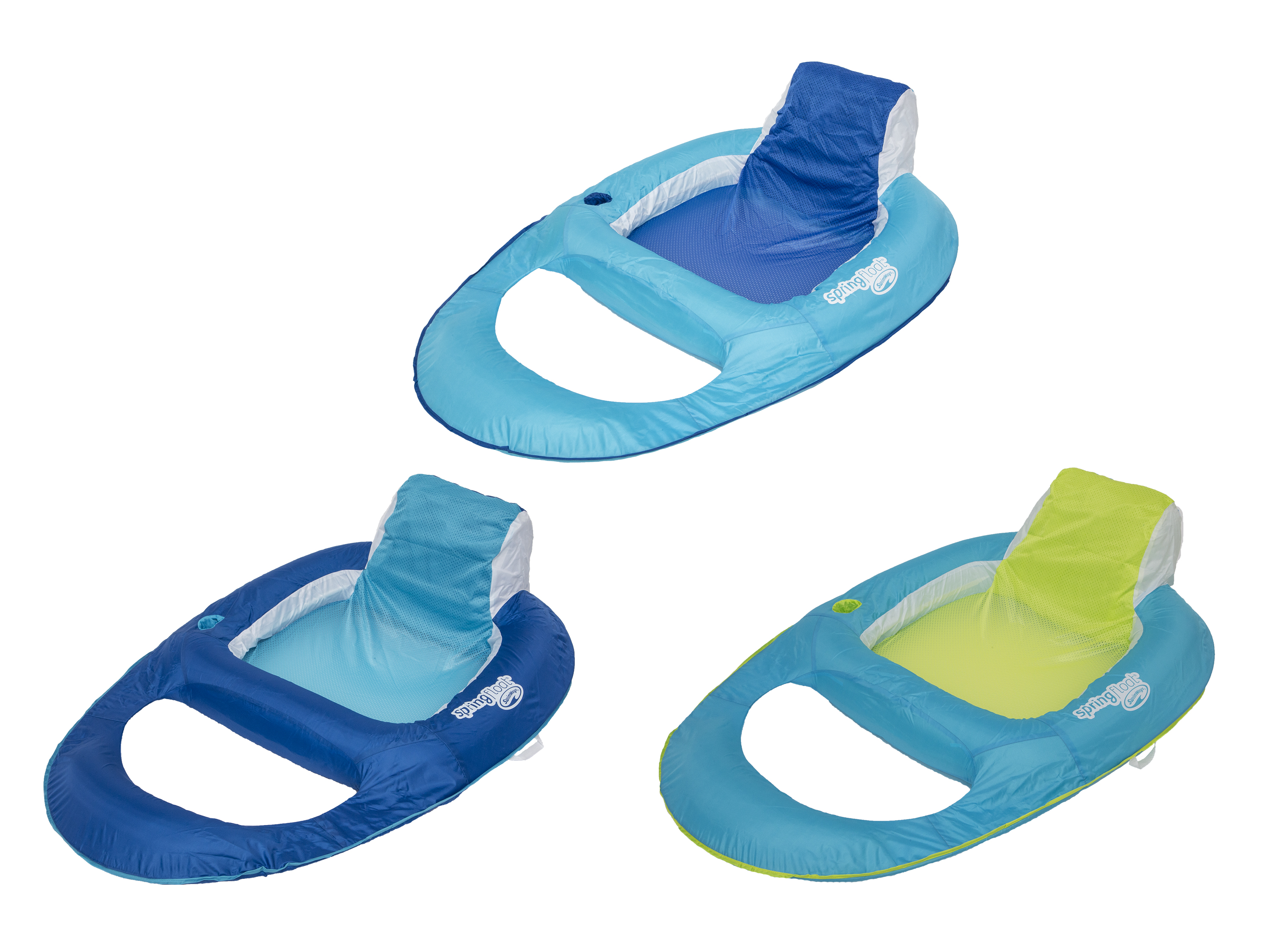 Sezlong plutitor - SwimWays - Spring Float Recliner - mai multe culori | Spin Master - 2 | YEO