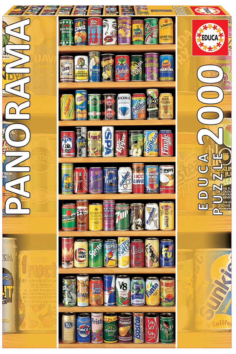 Puzzle 2000 piese - Panorma - Soft Cans