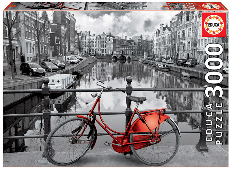 Puzzle 3000 piese - Amsterdam | Educa