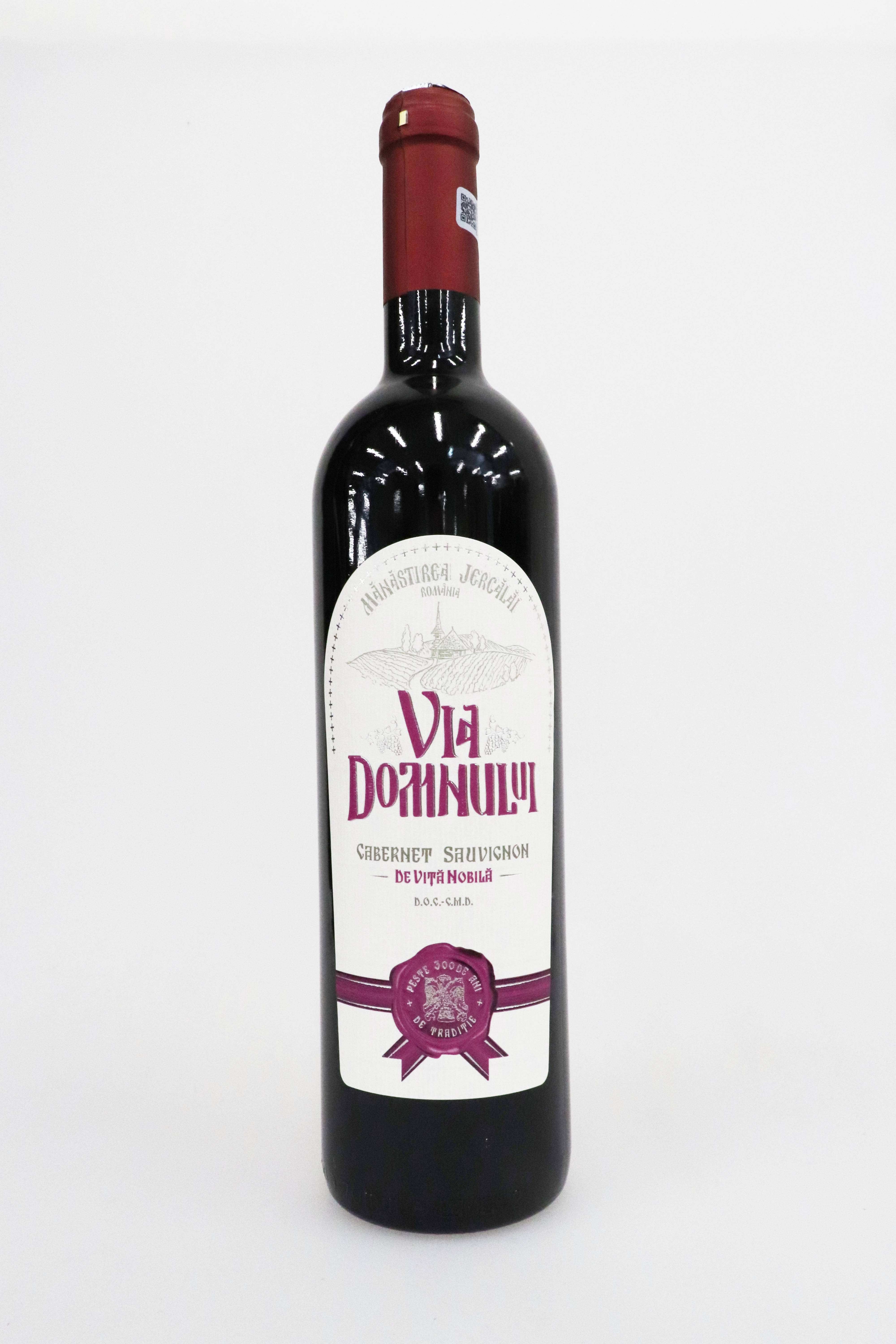 Vin rosu - Cabernet Sauvignon, sec, 2012 | Via Domnului