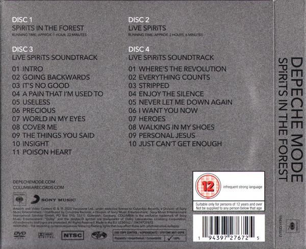 Spirits In The Forest - CD/DVD | Depeche Mode