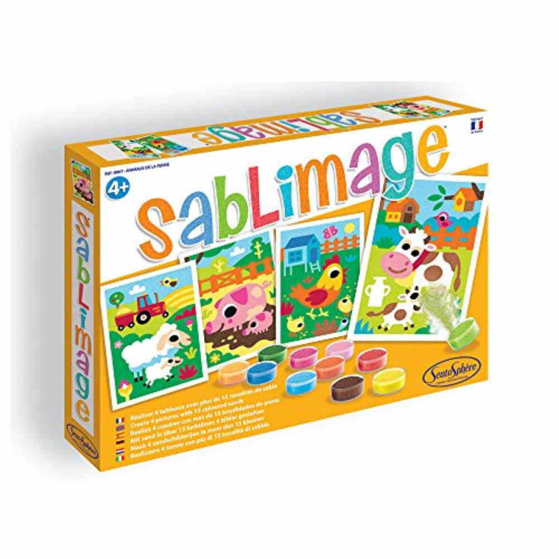 Set creativ - Sablimage - Ferma animalelor | Sentosphere