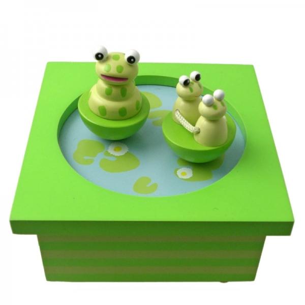 Cutie muzicala - Frogs | Trousselier - 1 | YEO