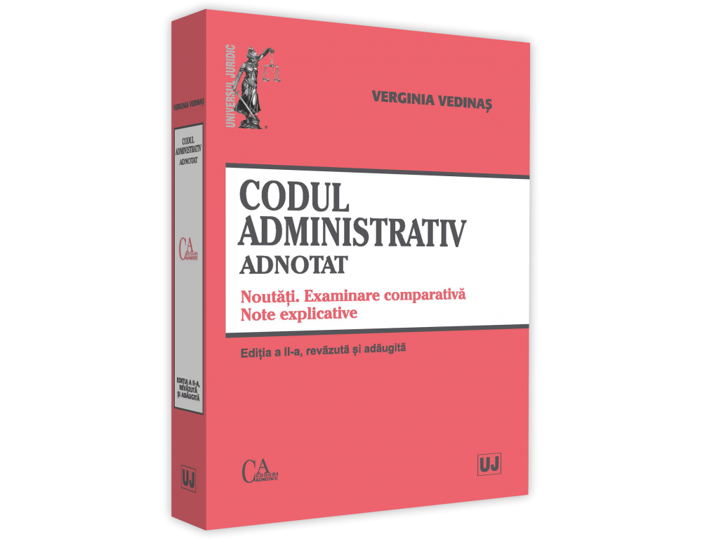 Codul administrativ adnotat | Verginia Vedinas