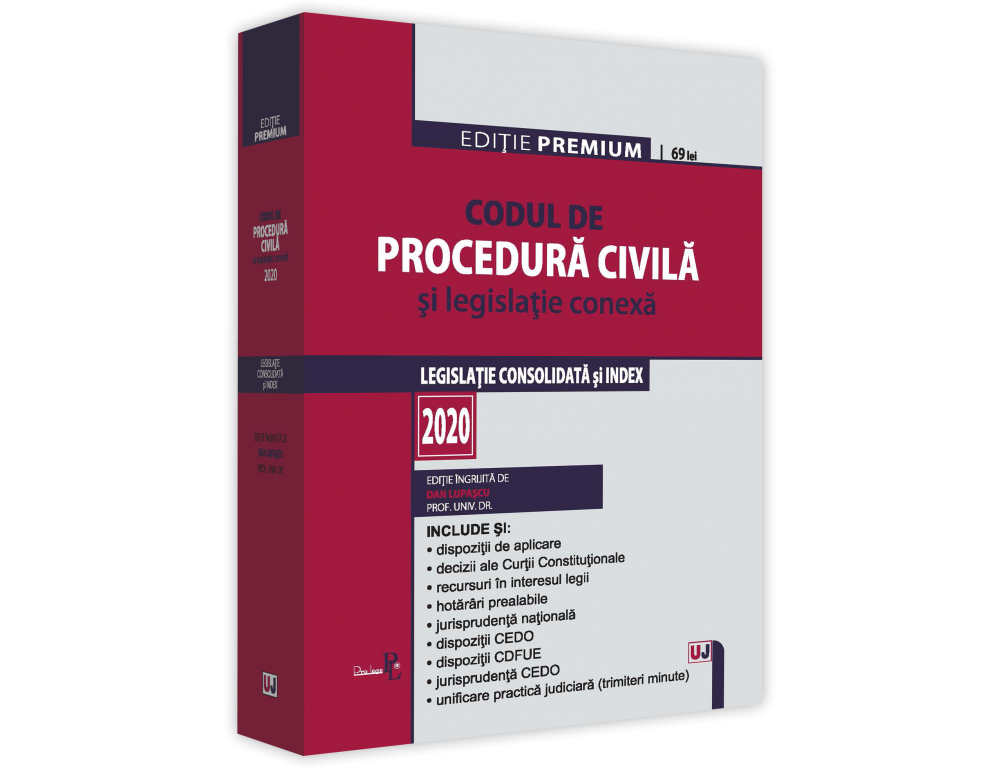Codul de procedura civila | Prof. univ. dr. Dan Lupascu carturesti.ro imagine 2022
