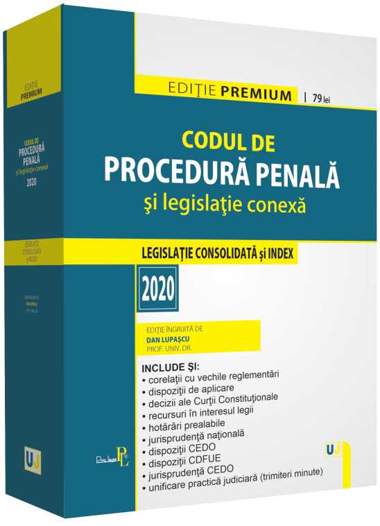 Codul de procedura penala - 2020 | Dan Lupascu