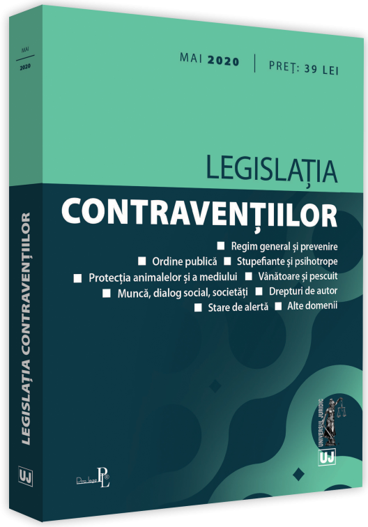 Legislatia contraventiilor | Carte 2022