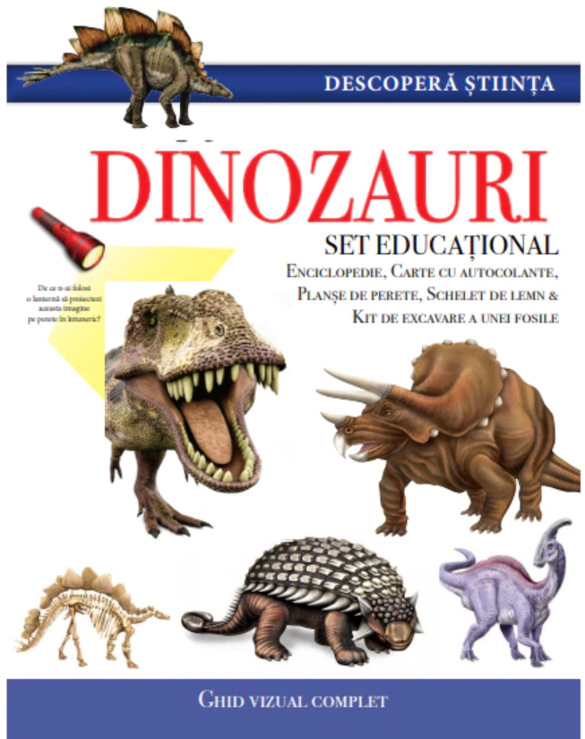 Set educational – Descopera Stiinta – Dinozauri | carturesti.ro poza bestsellers.ro