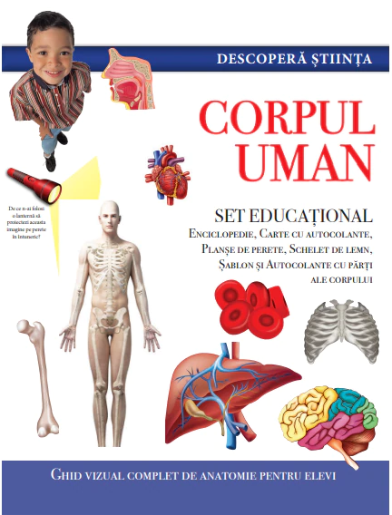 Set educational – Descopera Stiinta – Corpul uman | carturesti.ro poza bestsellers.ro