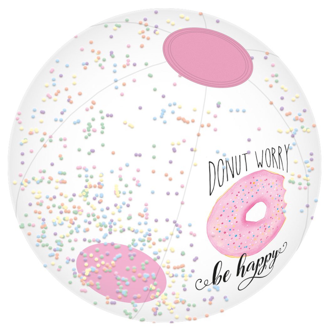 Minge de plaja - Good Vibes - Donuts Sprinkles | Legami - 1 | YEO