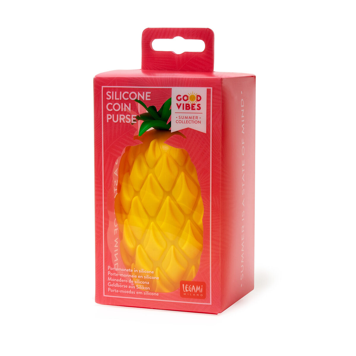 Poze Portmoneu din silicon - Pineapple | Legami
