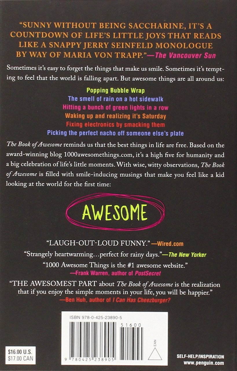 The Book of Awesome | Neil Pasricha - 1 | YEO